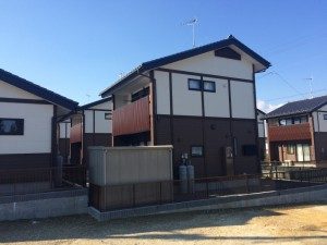 二階建て住居。