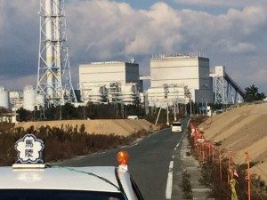 火力発電所。震災時近くの海で石炭船が座礁したそうです。